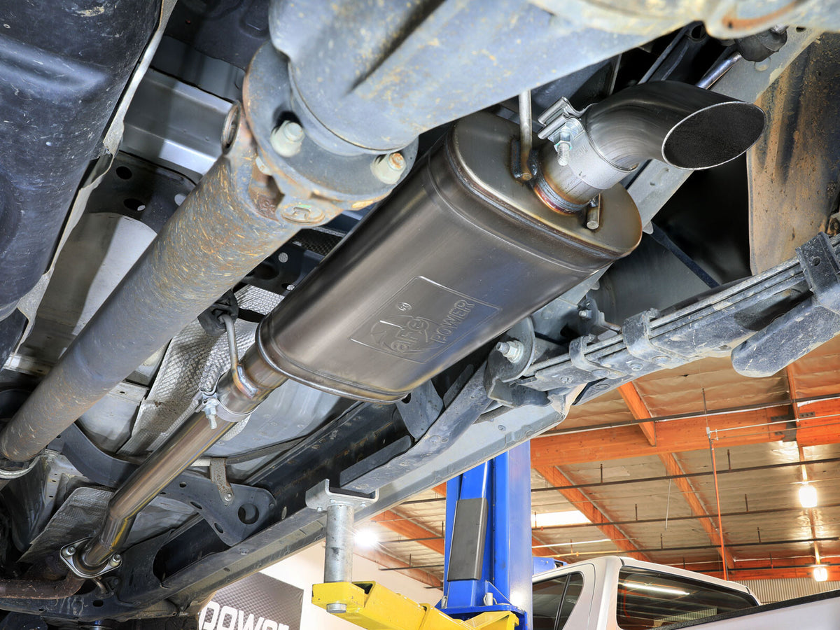 Rock Basher 2-1/2 Inch 409 Stainless Steel Cat-Back Hi-Tuck Exhaust System Toyota Tacoma 05-15 V6-4.0L