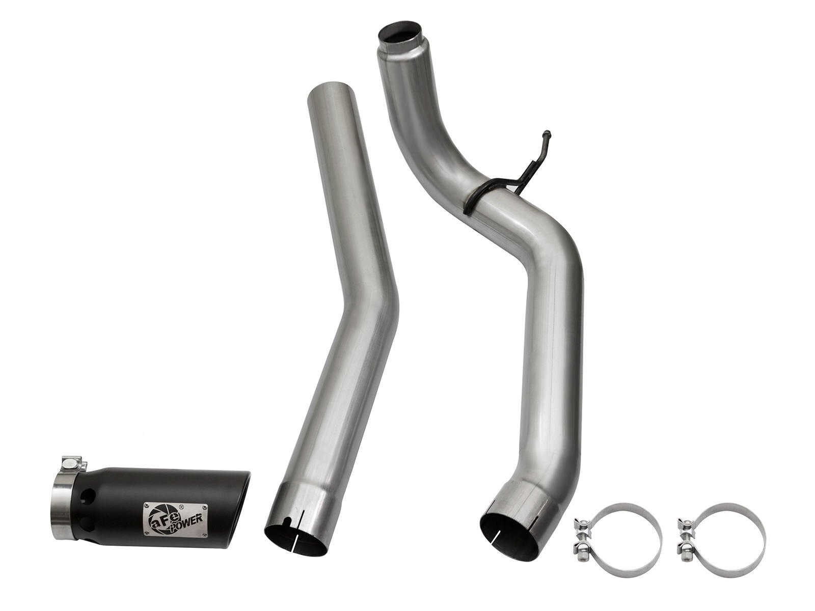 Large Bore-HD 4 Inch Dpf-Back Stainless Steel Exhaust System Nissan Titan Xd 16-19 V8-5.0L Turbo Diesel
