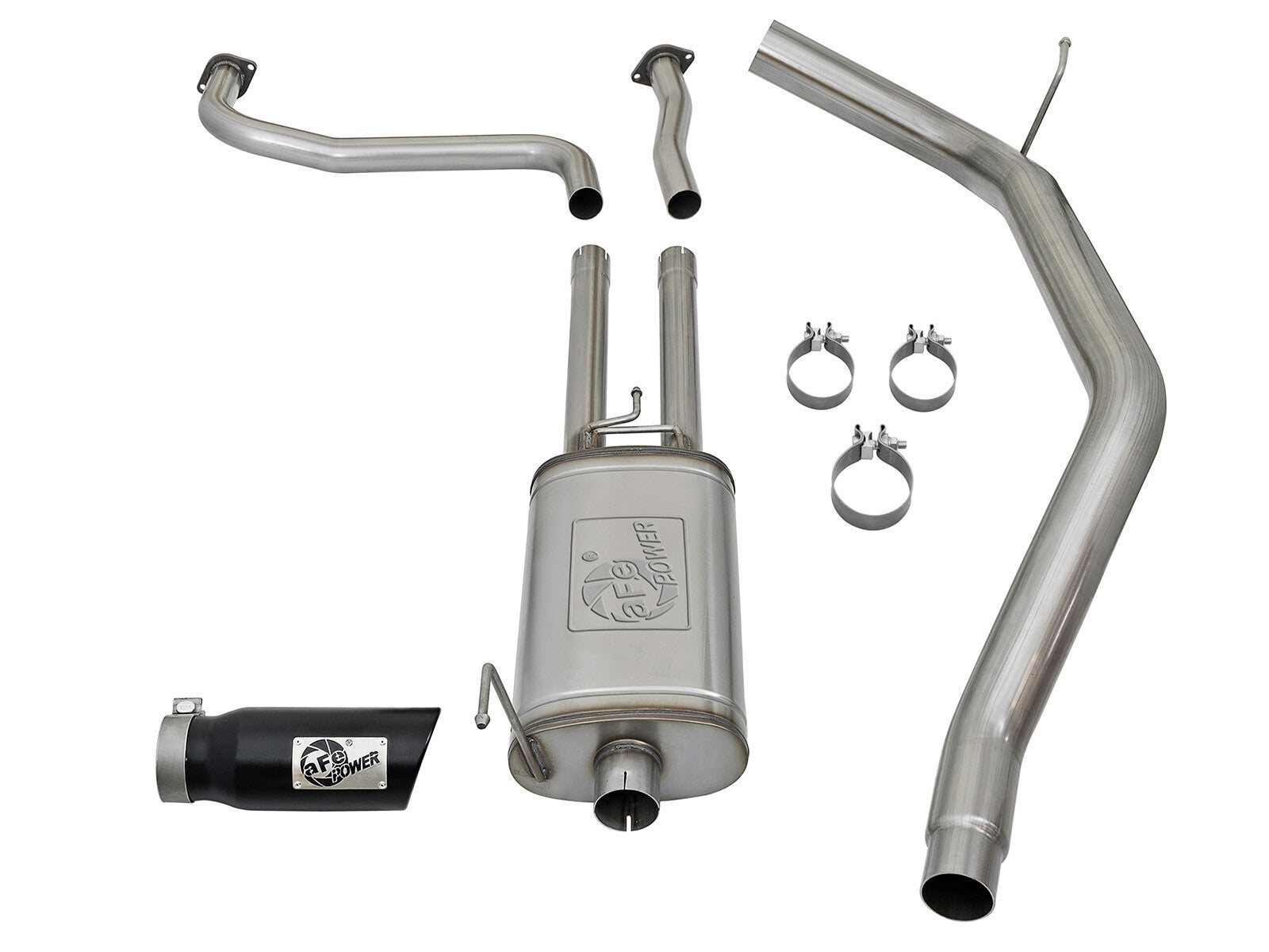 Mach Force-Xp 2-1/2 Cat-Back Exhaust System Nissan Titan 17-24 V8-5.6L