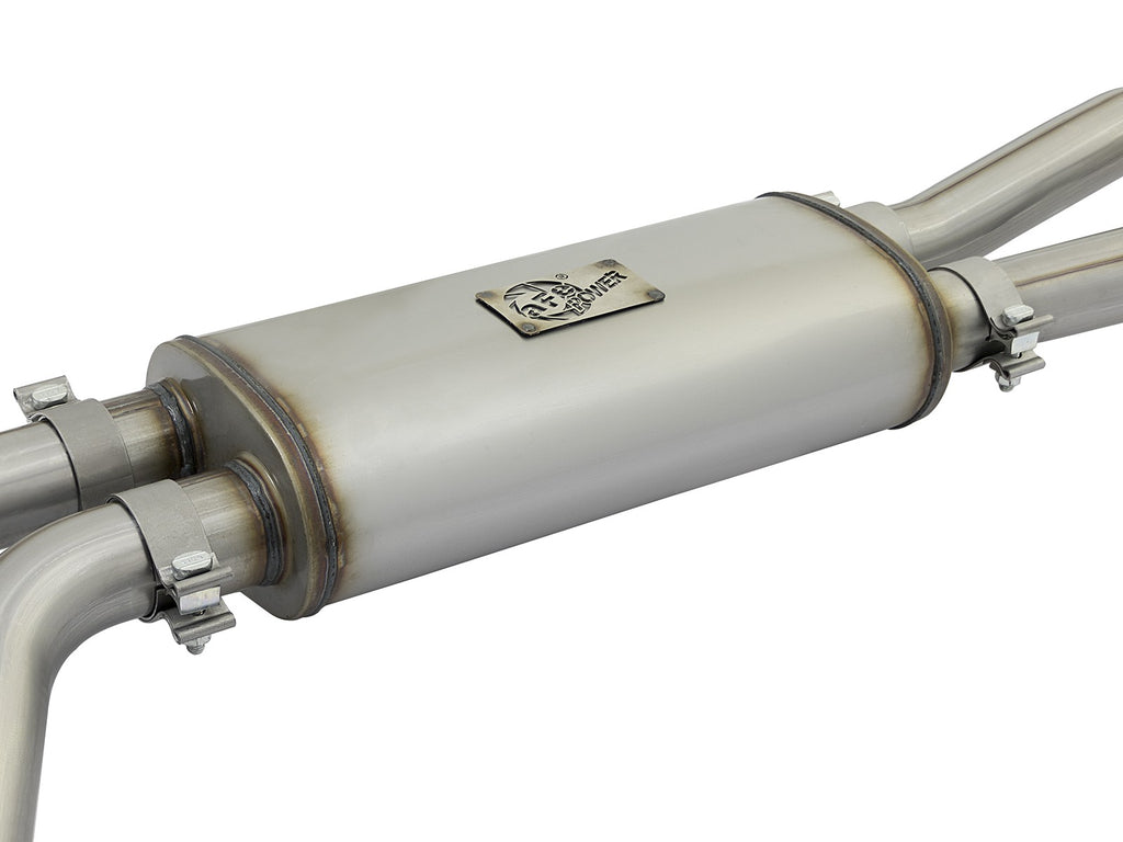Rebel Series 2-1/2 Cat-Back Exhaust System Nissan Titan 17-24 V8-5.6L