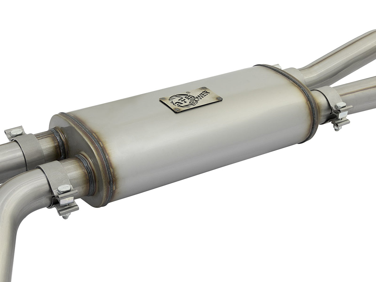 Rebel Series 2-1/2 Cat-Back Exhaust System Nissan Titan 17-24 V8-5.6L