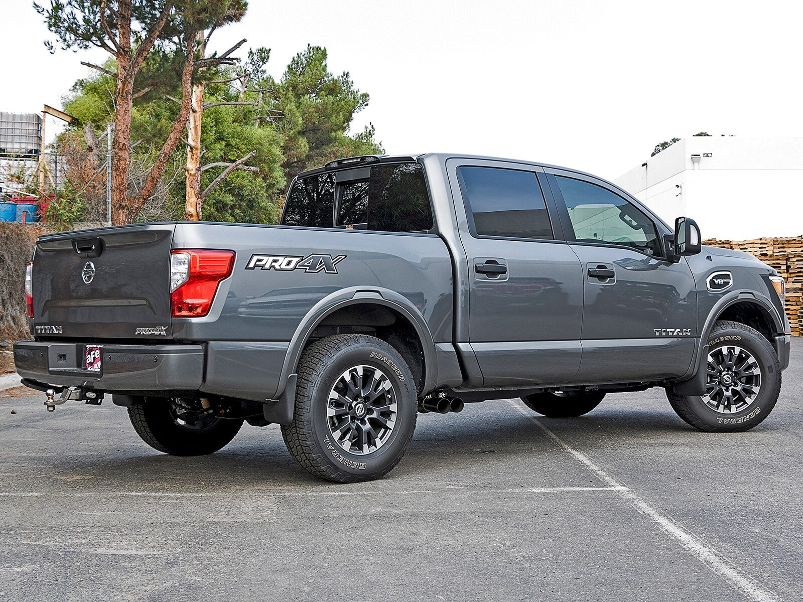 Rebel Series 2-1/2 Cat-Back Exhaust System Nissan Titan 17-24 V8-5.6L