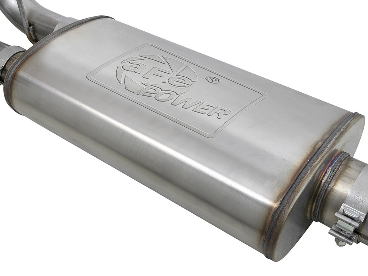 Mach Force-Xp 3 Inch to 4 Inch 409 Stainless Steel Cat-Back Exhaust System Nissan Titan Xd 16-24 V8-5.6L