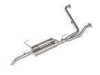 Rock Basher 2-1/2 Inch 409 Stainless Steel Cat-Back Hi-Tuck Exhaust System Nissan Frontier 22-26 V6-3.8L
