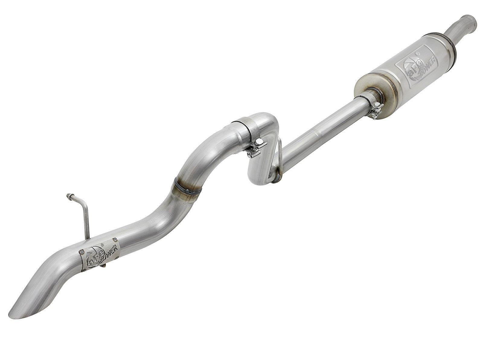 Mach Force-Xp 2-1/2 Inch 409 Stainless Steel Cat-Back Hi-Tuck Exhaust System No Tip Jeep Wrangler (Jl) 18-26 V6-3.6L