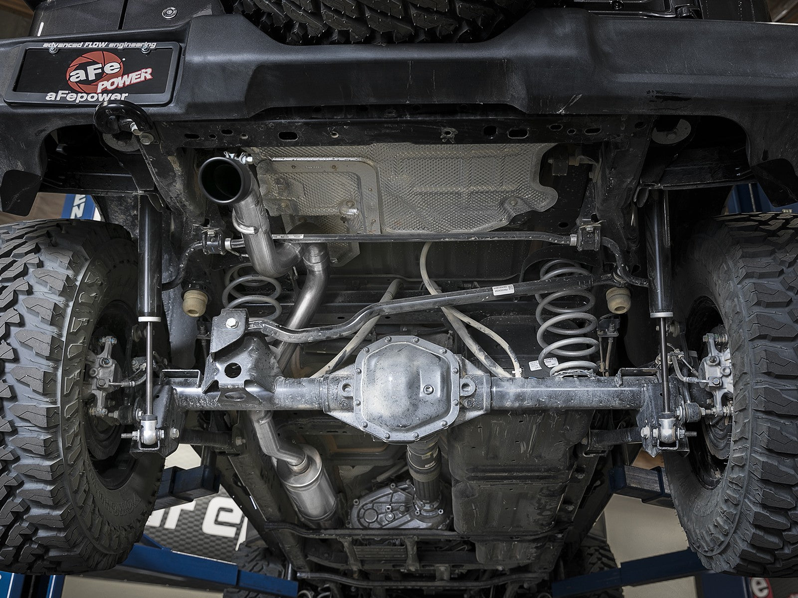 Mach Force-Xp 2-1/2 Inch 409 Stainless Steel Cat-Back Hi-Tuck Exhaust System Black Tip Jeep Wrangler (Jl) 18-26 V6-3.6L