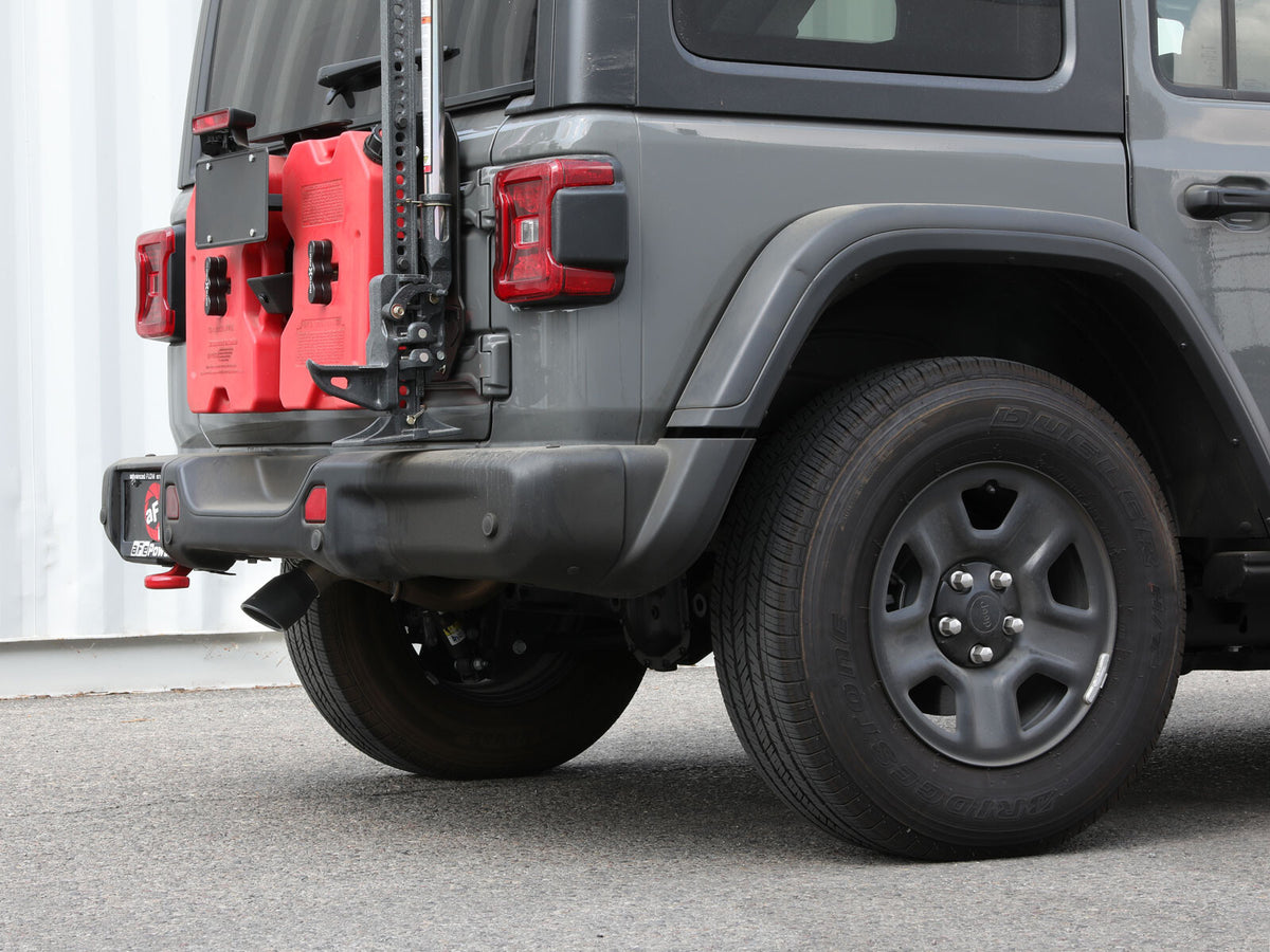 Mach Force-Xp 409 SS Axle-Back Hi-Tuck Exhaust System w/Black Tip Jeep Wrangler (Jl) 18-26 L4-2.0L Turbo/V6-3.6L