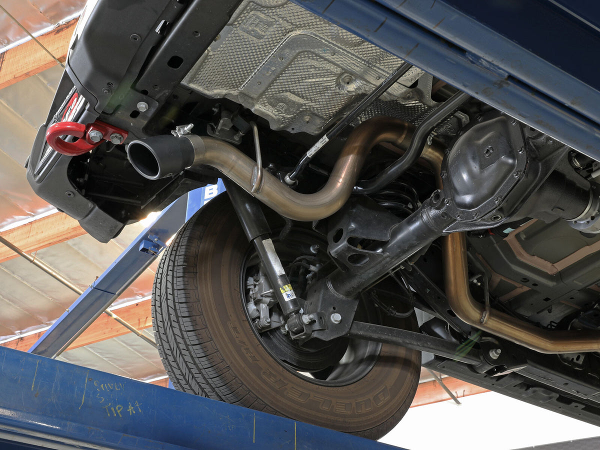 Mach Force-Xp 409 SS Axle-Back Hi-Tuck Exhaust System w/Black Tip Jeep Wrangler (Jl) 18-26 L4-2.0L Turbo/V6-3.6L