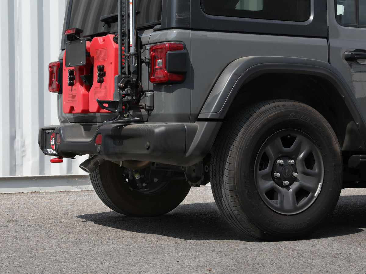 Mach Force-Xp 409 SS Axle-Back Hi-Tuck Exhaust System w/Polished Tip Jeep Wrangler (Jl) 18-26 L4-2.0L Turbo/V6-3.6L
