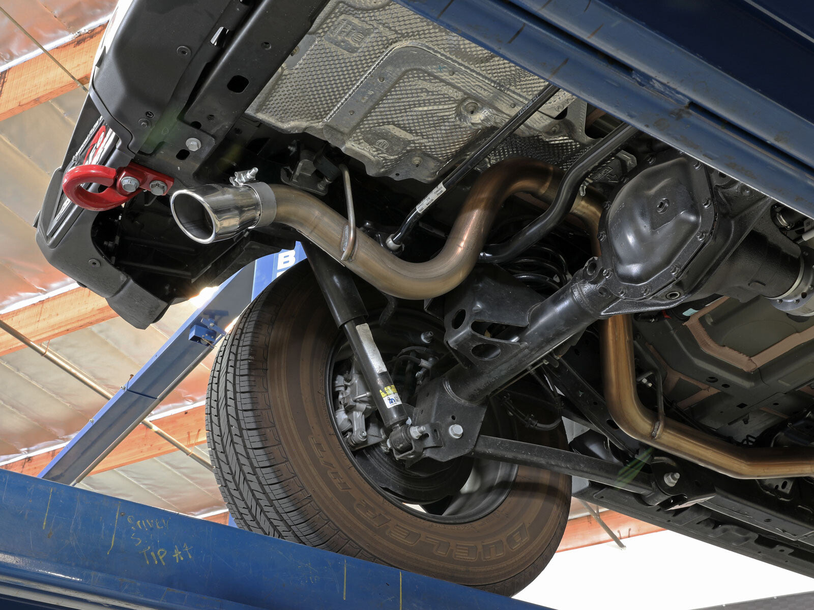 Mach Force-Xp 409 SS Axle-Back Hi-Tuck Exhaust System w/Polished Tip Jeep Wrangler (Jl) 18-26 L4-2.0L Turbo/V6-3.6L