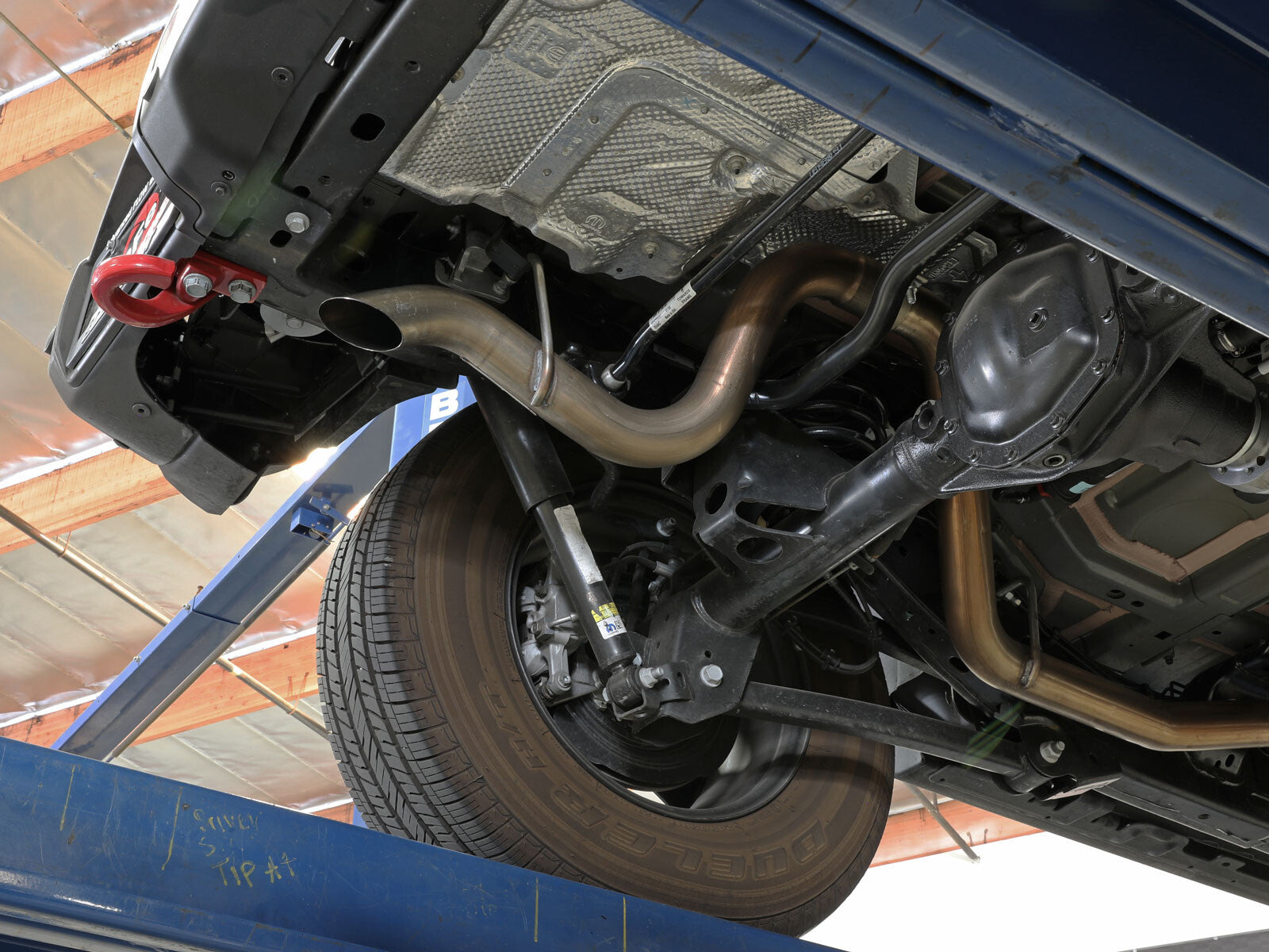 Mach Force-Xp 409 SS Axle-Back Hi-Tuck Exhaust System w/No Tip Jeep Wrangler (Jl) 18-26 L4-2.0L Turbo/V6-3.6L