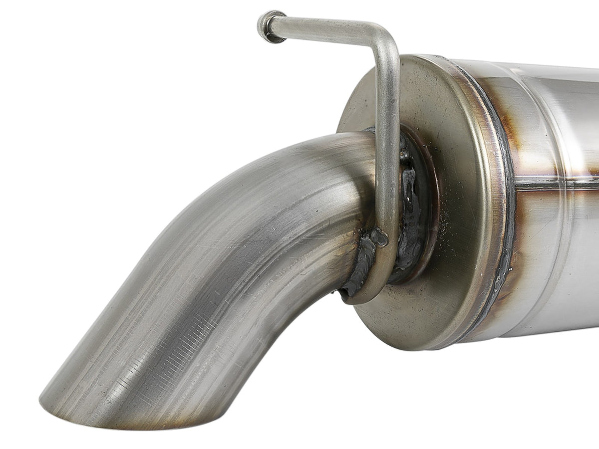 Rock Basher 2-1/2 Inch to 3 Inch 409 Stainless Steel Cat-Back Exhaust System Jeep Wrangler (Jl) 18-26 V6-3.6L