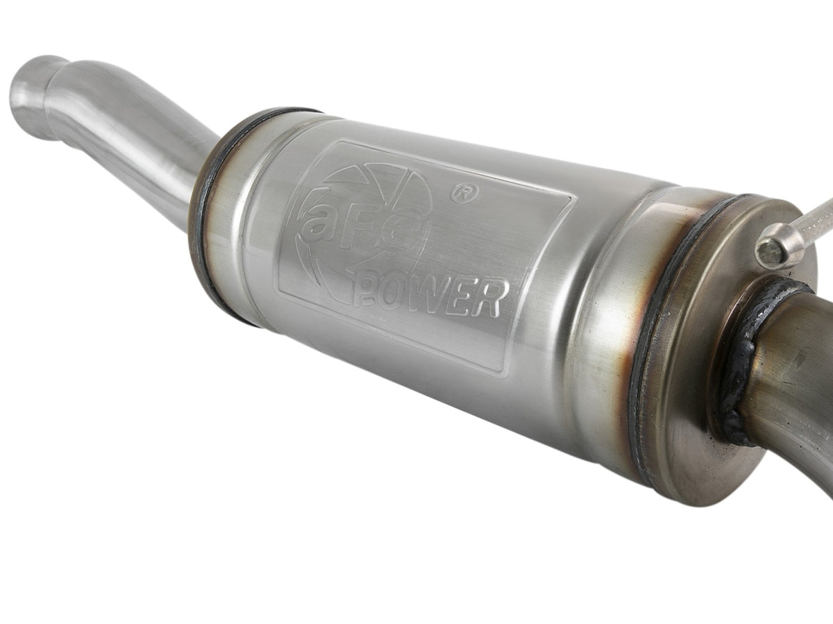 Rock Basher 2-1/2 Inch to 3 Inch 409 Stainless Steel Cat-Back Exhaust System Jeep Wrangler (Jl) 18-26 V6-3.6L