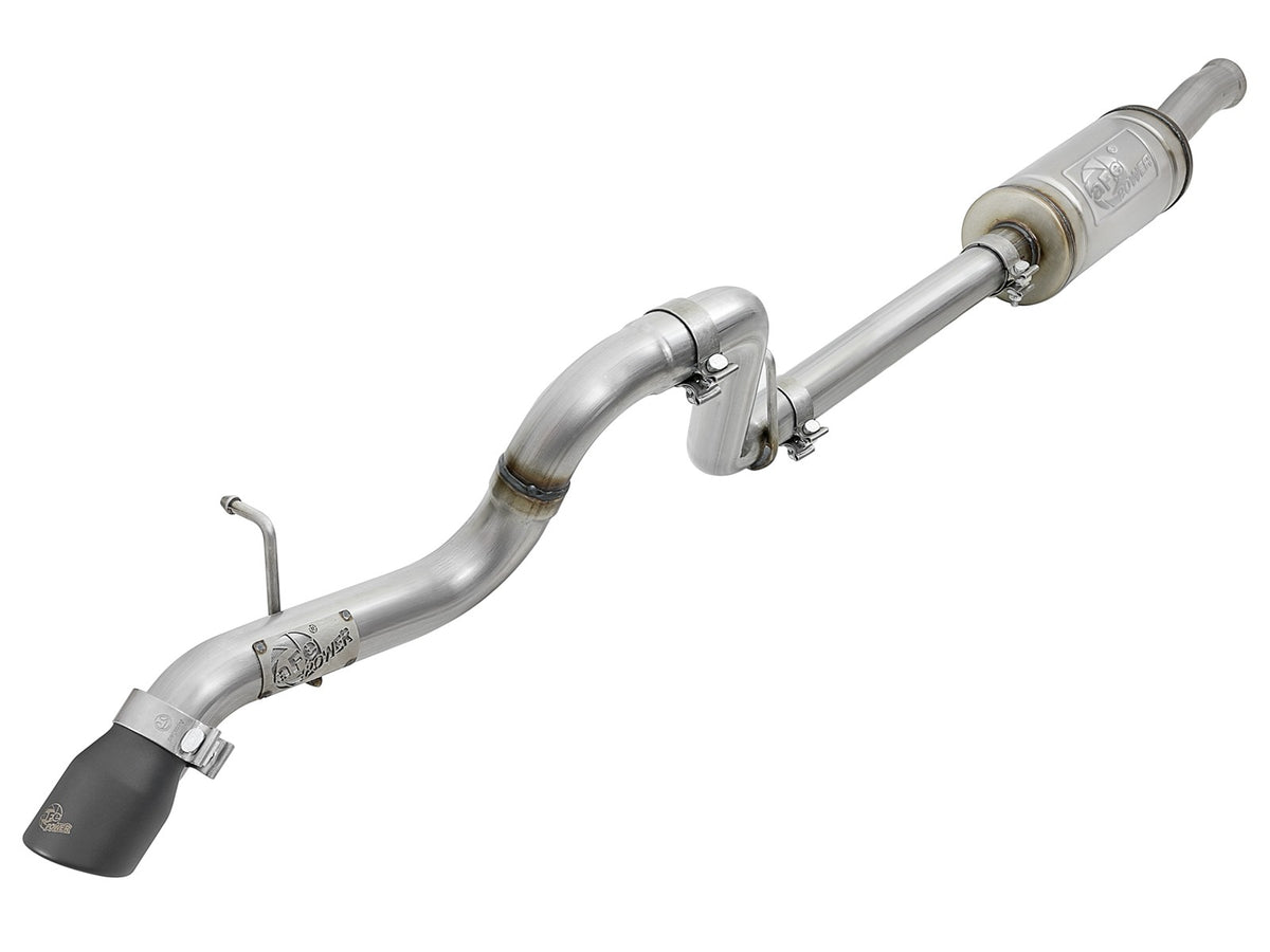 Mach Force-Xp 2-1/2 Inch 409 Stainless Steel Axle-Back Hi-Tuck Exhaust Jeep Wrangler (Jl) 18-26 V6-3.6L