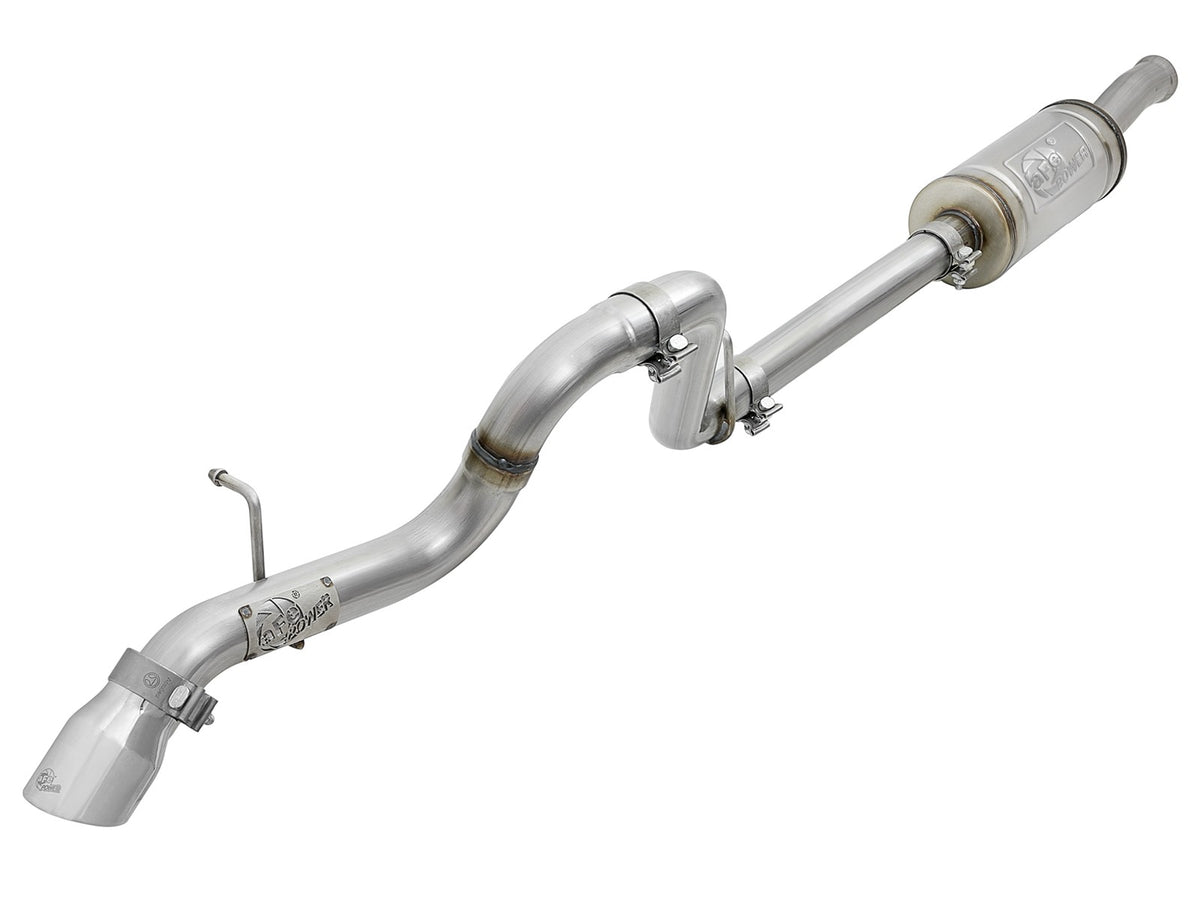 Mach Force-Xp 2-1/2 Inch 409 Stainless Steel Axle-Back Hi-Tuck Exhaust Jeep Wrangler (Jl) 18-26 V6-3.6L