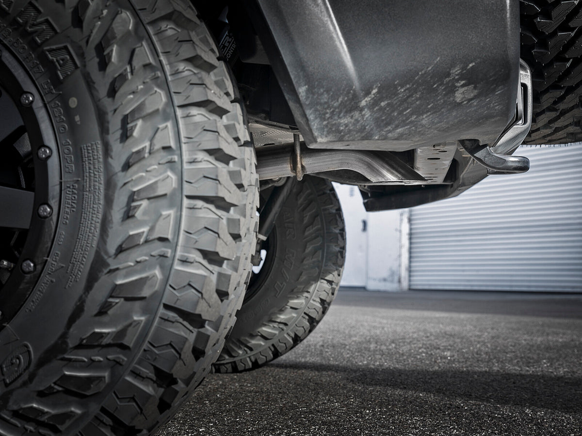 Mach Force-Xp 2-1/2 Inch 409 Stainless Steel Axle-Back Hi-Tuck Exhaust Jeep Wrangler (Jl) 18-26 V6-3.6L