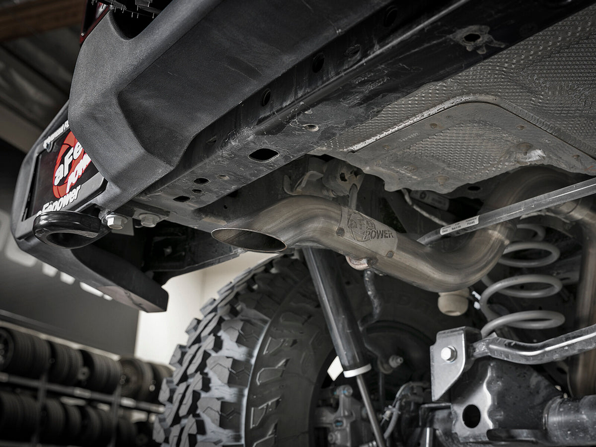 Mach Force-Xp 2-1/2 Inch 409 Stainless Steel Axle-Back Hi-Tuck Exhaust Jeep Wrangler (Jl) 18-26 V6-3.6L