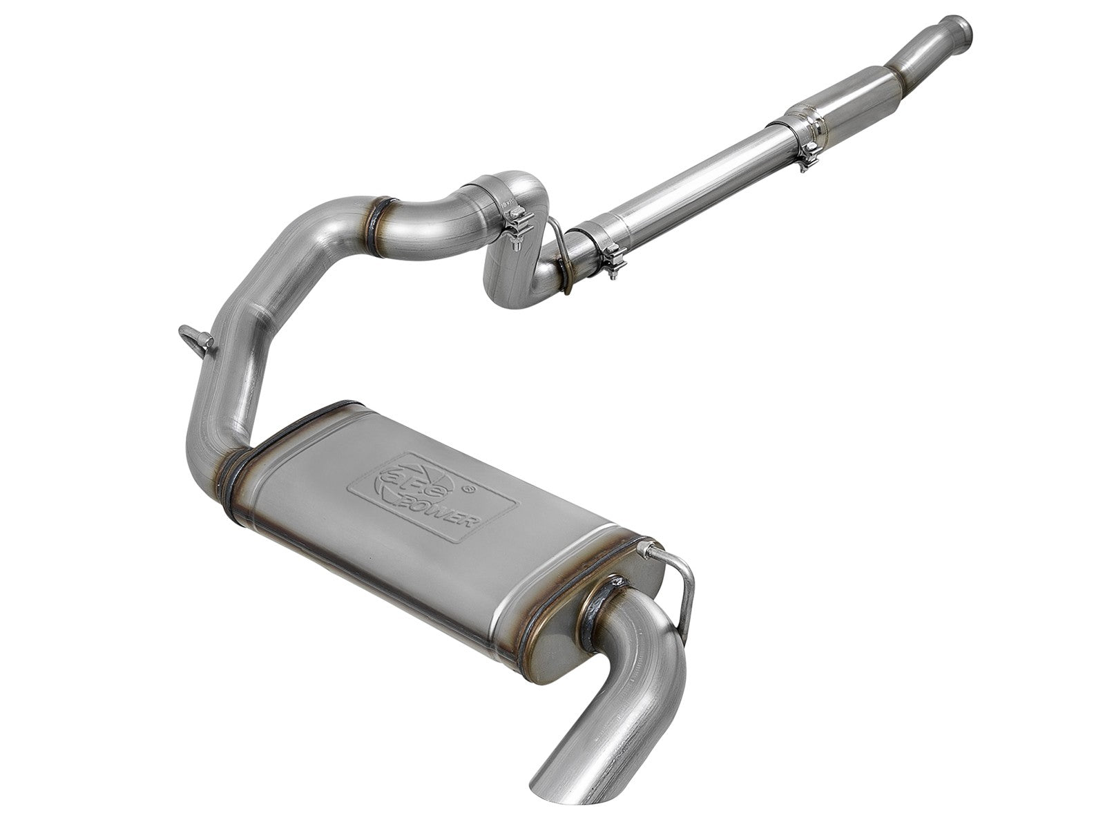 Mach Force-Xp 3 Inch 409 Stainless Steel Cat-Back Hi-Tuck Exhaust System Jeep Wrangler (Jl) 18-26 L4-2.0L Turbo