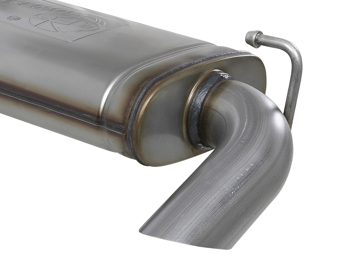 Mach Force-Xp 3 Inch 409 Stainless Steel Axle-Back Hi-Tuck Exhaust System Jeep Wrangler (Jl) 18-26 L4-2.0L Turbo/V6-3.6L
