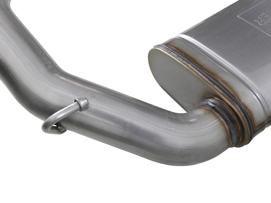 Mach Force-Xp 3 Inch 409 Stainless Steel Axle-Back Hi-Tuck Exhaust System Jeep Wrangler (Jl) 18-26 L4-2.0L Turbo/V6-3.6L