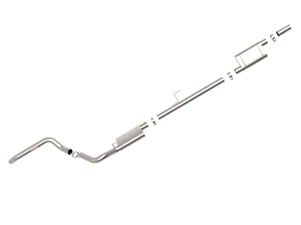 Mach Force-Xp 3 Inch 409 Stainless Steel Cat-Back Hi-Tuck Exhaust System Jeep Gladiator (Jt) 20-26 V6-3.6L