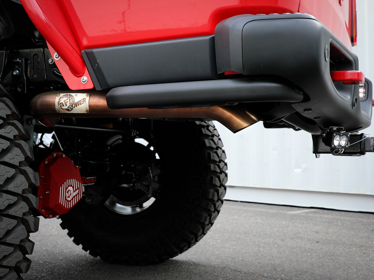 Mach Force-Xp 3 Inch 409 Stainless Steel Cat-Back Hi-Tuck Exhaust System Jeep Gladiator (Jt) 20-26 V6-3.6L
