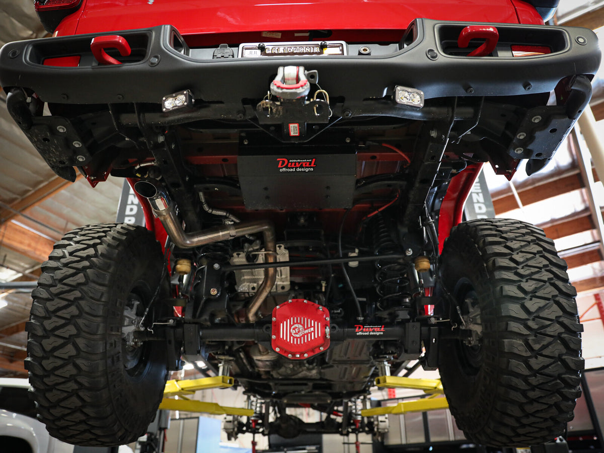 Apollo GT Series 2-1/2 Inch 409 Stainless Steel Cat-Back Hi-Tuck Exhaust System Jeep Gladiator (Jt) 20-26 V6-3.6L