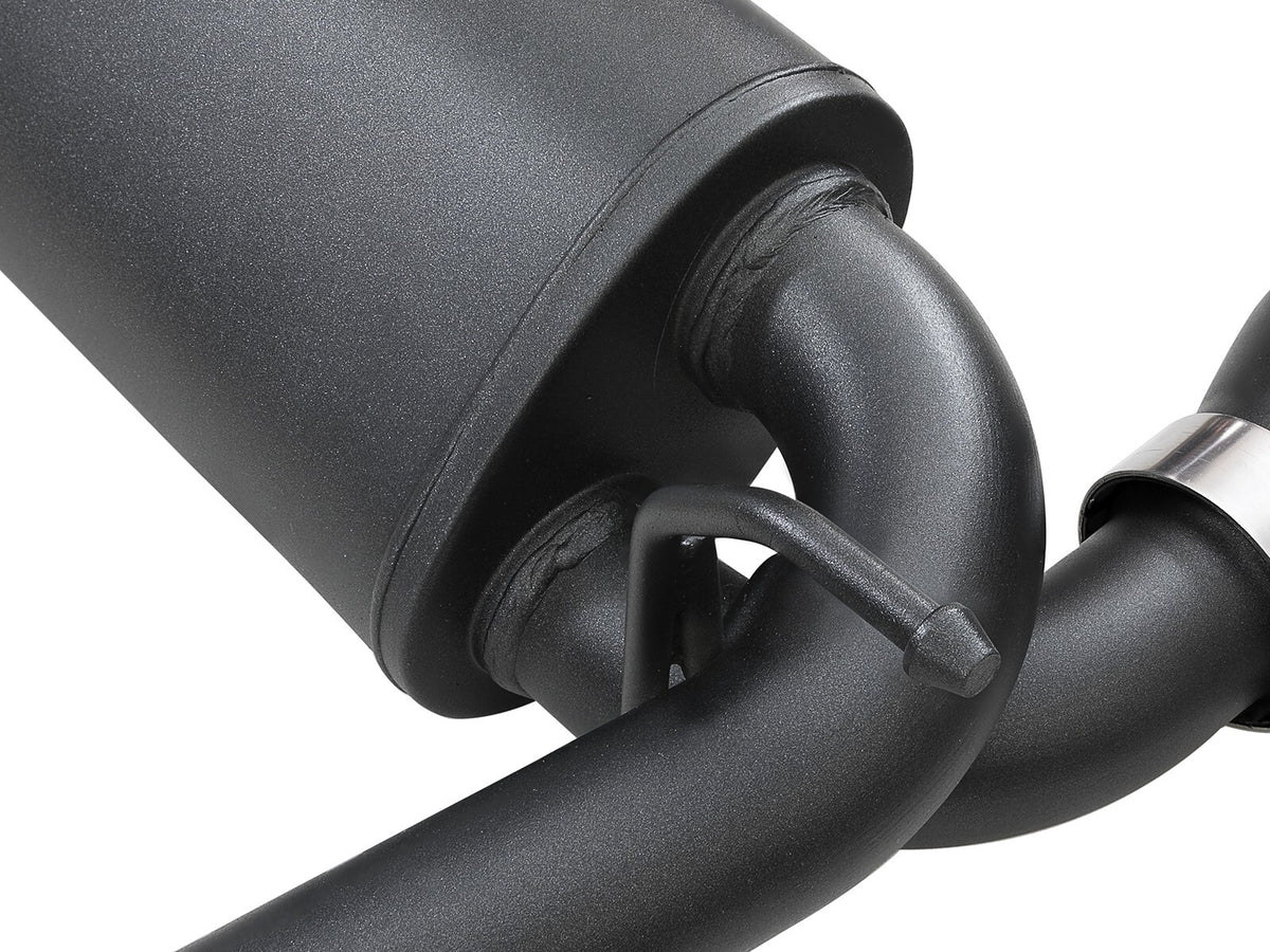 Rebel Series 3 Inch to 2-1/2 Inch 409 Stainless Steel Cat-Back Exhaust Jeep Wrangler (Jl) 18-26 L4-2.0L Turbo