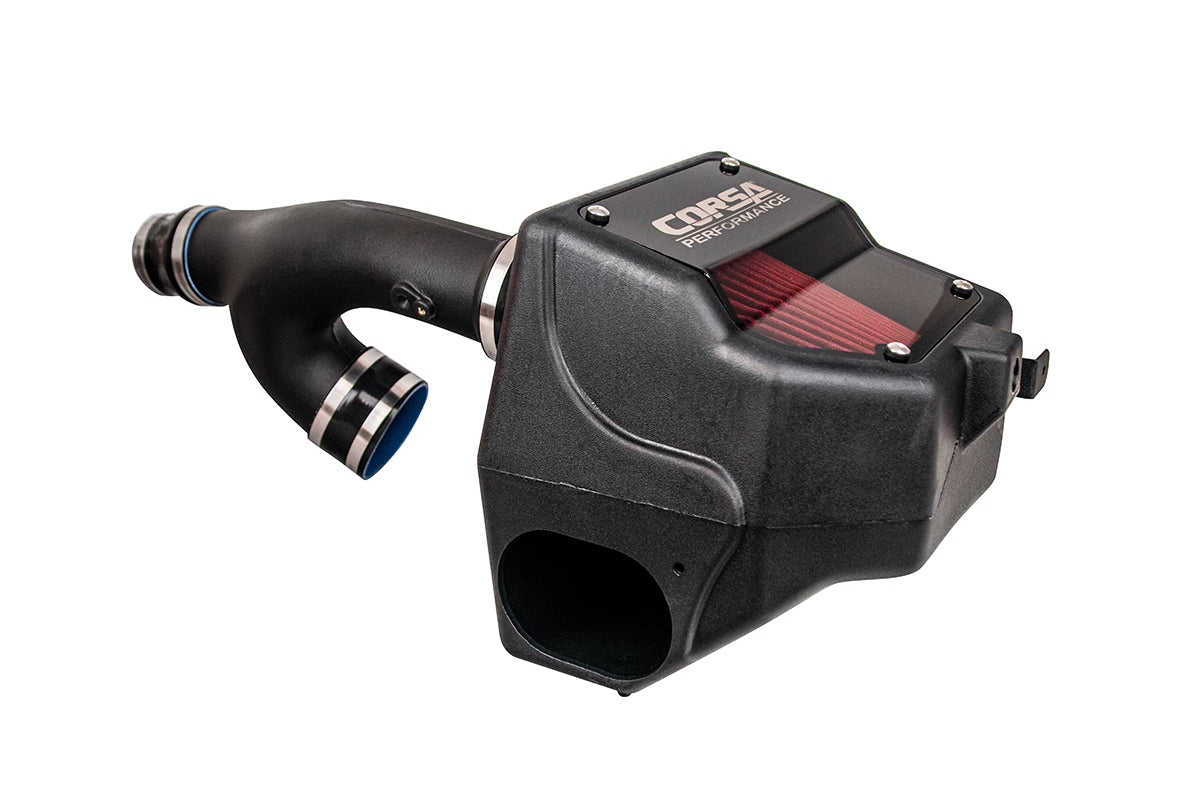 DryTech 3D Closed Box Air Intake 2021-2022 Ford F-150 3.5L Turbo Corsa Performance
