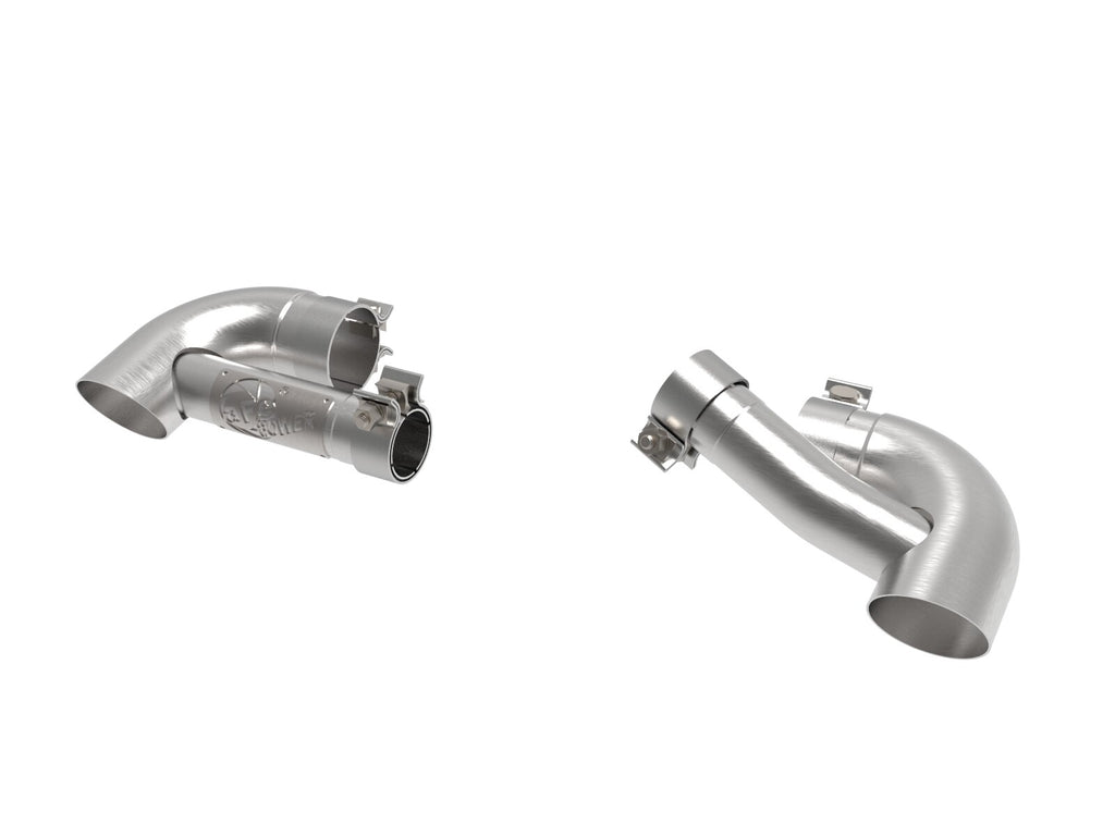Mach Force-Xp 304 Stainless Steel OE Replacement Exhaust Tips Brushed Jeep Wrangler 392 21-26 V8-6.4L