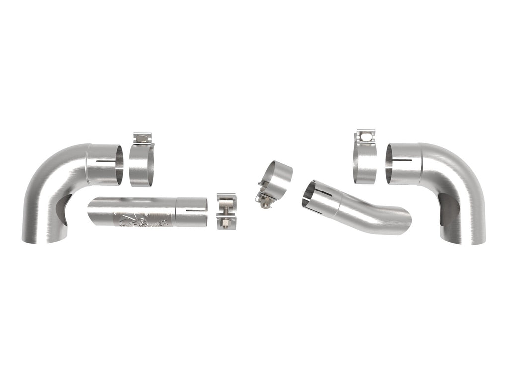 Mach Force-Xp 304 Stainless Steel OE Replacement Exhaust Tips Brushed Jeep Wrangler 392 21-26 V8-6.4L