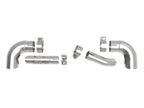 Mach Force-Xp 304 Stainless Steel OE Replacement Exhaust Tips Brushed Jeep Wrangler 392 21-26 V8-6.4L