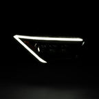 24-24 Toyota Tacoma NOVA-Series LED Projector Headlights Black - Apollo Off-Road