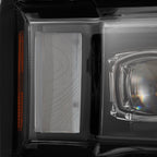 24-26 Toyota Land Cruiser NOVA-Series LED Projector Headlights Black - Apollo Off-Road