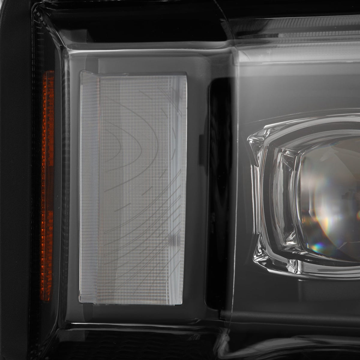 24-26 Toyota Land Cruiser NOVA-Series LED Projector Headlights Black - Apollo Off-Road