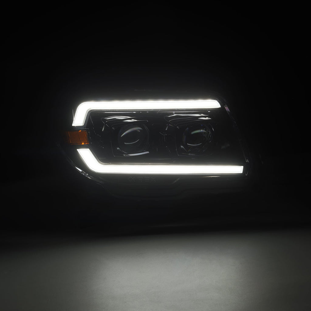 03-09 Toyota 4Runner PRO-Series Projector Headlights Alpha-Black - Apollo Off-Road