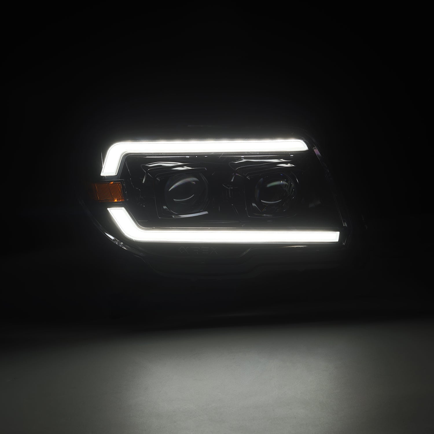 03-09 Toyota 4Runner PRO-Series Projector Headlights Alpha-Black - Apollo Off-Road