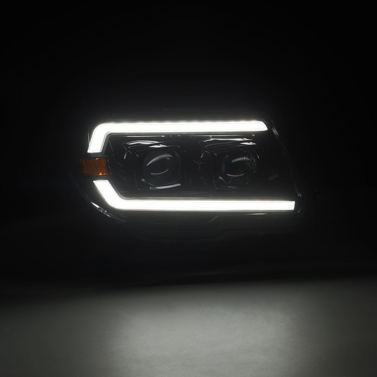 03-09 Toyota 4Runner LUXX-Series LED Projector Headlights Alpha-Black - Apollo Off-Road