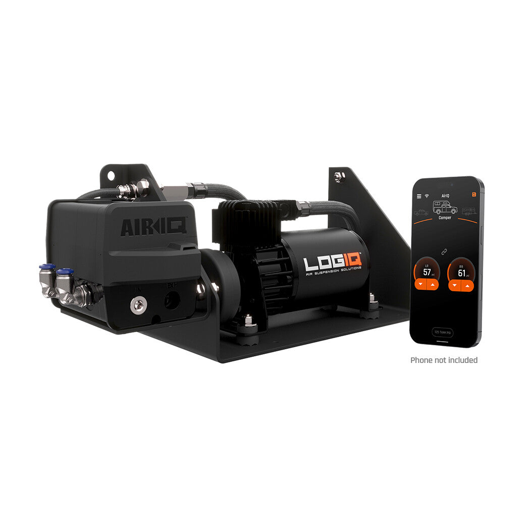 AirIQ Air Management Package. Pre-assembled, 2-Channel, SD compressor LogiQ Suspension