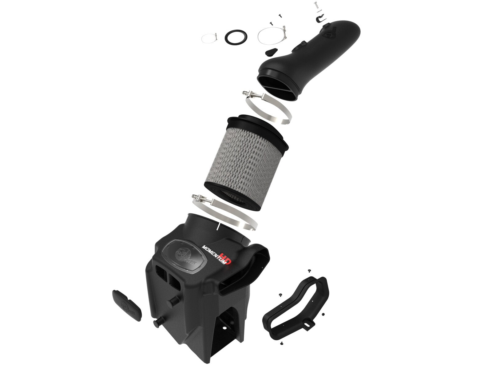 Momentum HD Cold Air Intake System w/ Pro Dry S Filter Ford Diesel Trucks 20-26 V8-6.7L Turbo Diesel
