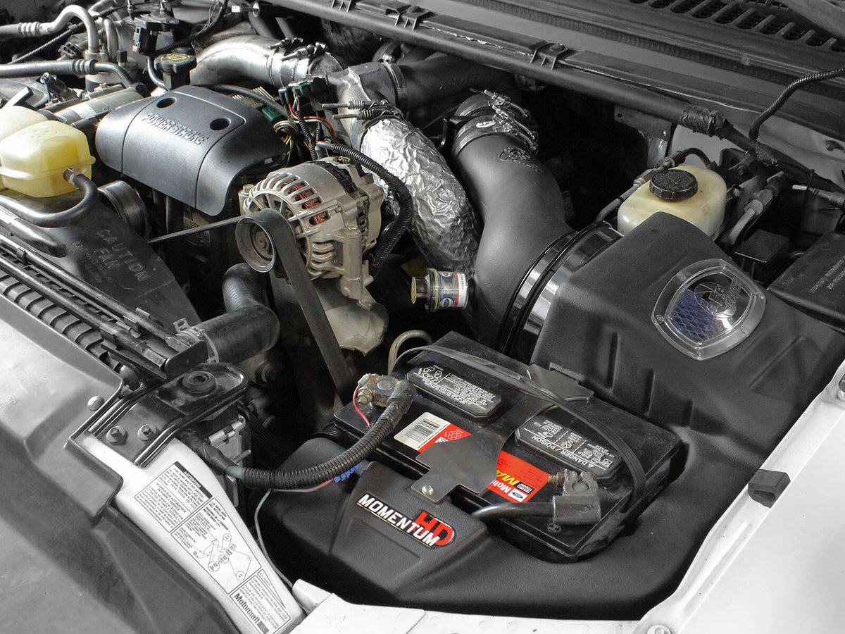 Momentum HD Cold Air Intake System w/ Pro 10R Filter Ford Diesel Trucks 99-03 V8-7.3L Turbo Diesel