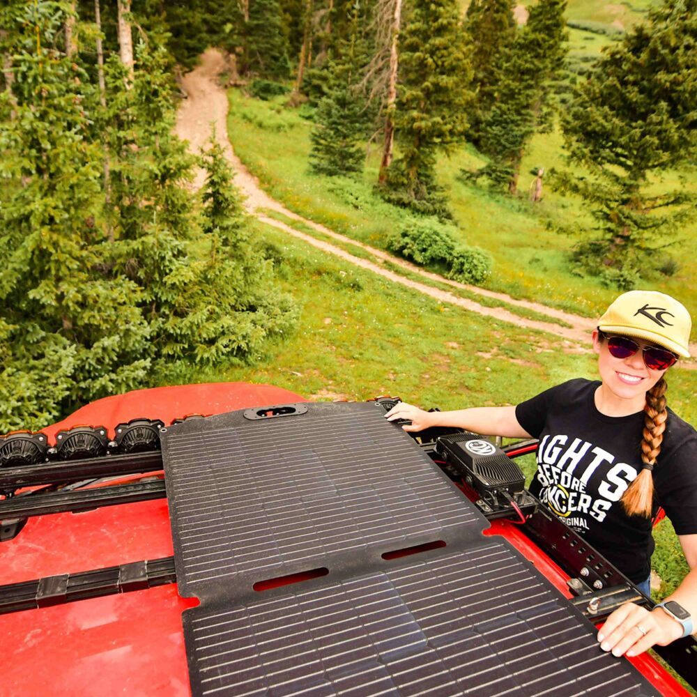 150W Portable Foldable Solar Panel KC HiLiTES