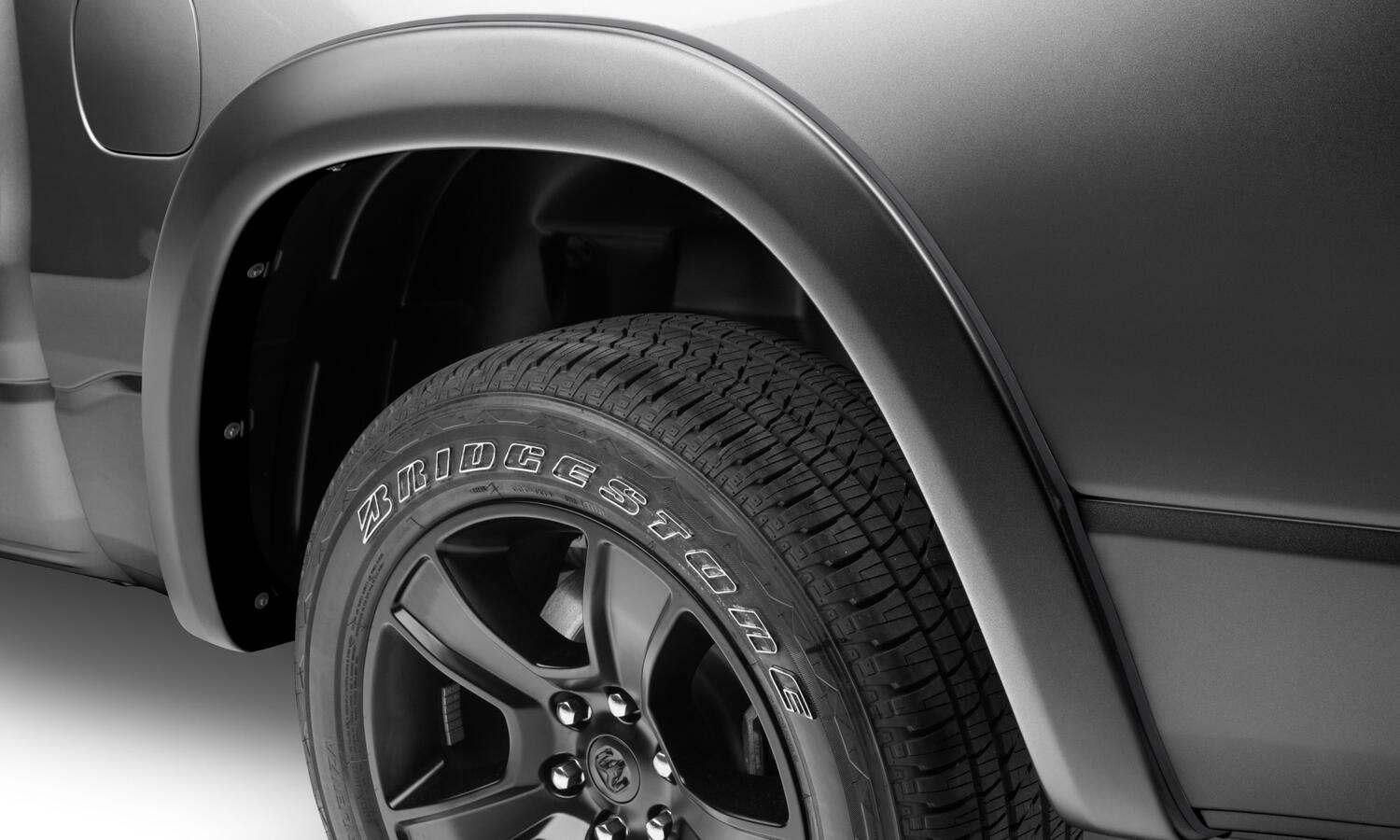 Oe Style Color Matchedgranite Crystal Metallic 4-Piece Fender Flare Set For 20-22 Ram 1500 Will Not Fit Rebel And Trx Models Bushwacker