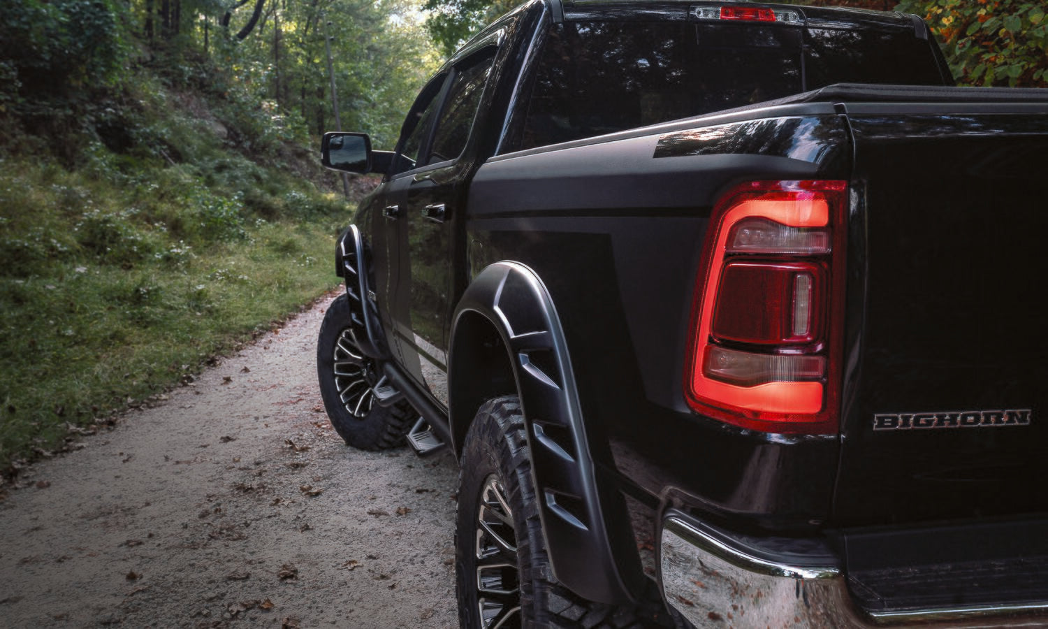 Drt Style Fender Flares Front And Rear For 2019-2022 Ram 1500 Will Not Fit Rebel And Trx Models Bushwacker
