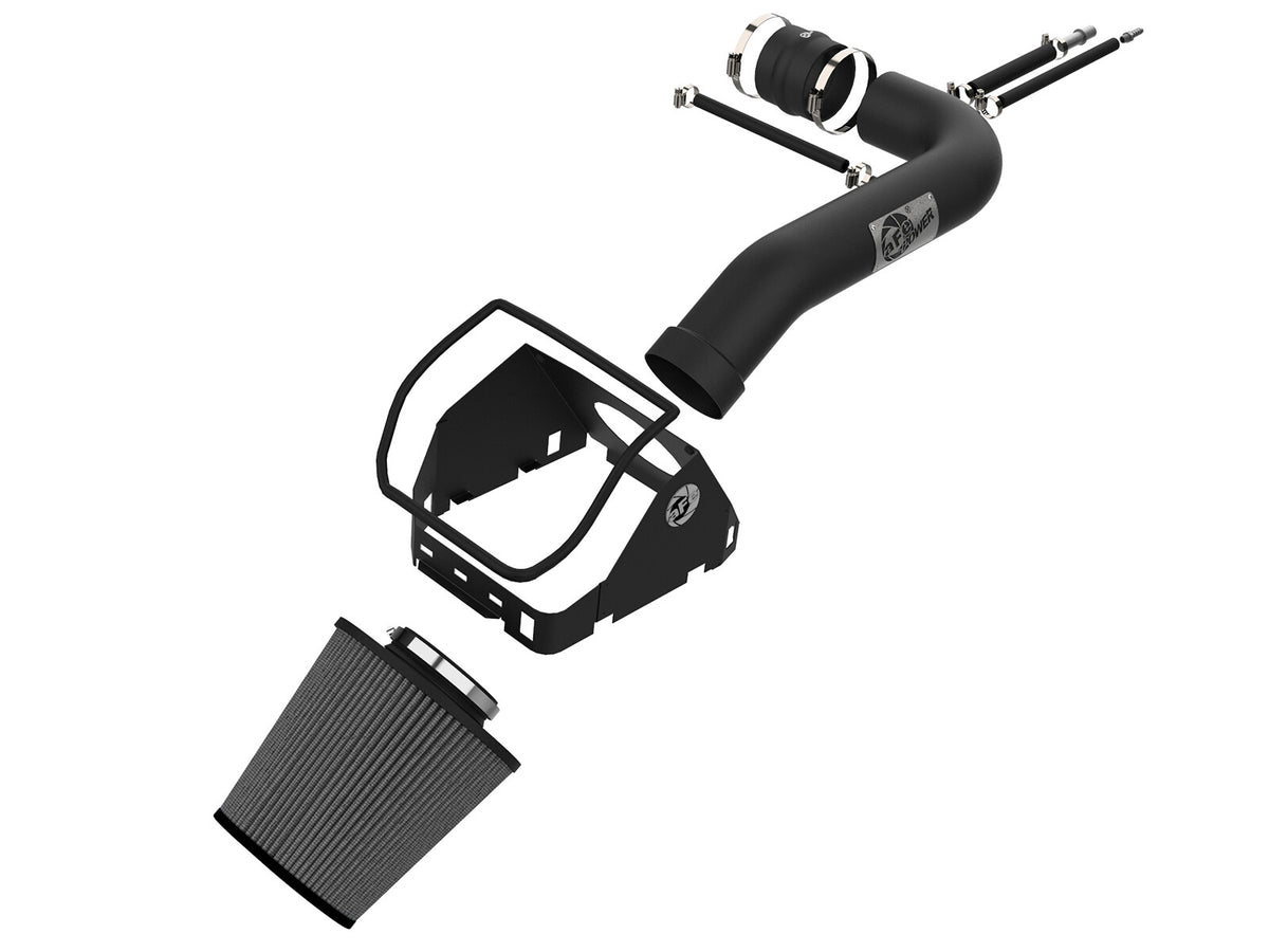 Rapid Induction Cold Air Intake System w/ Pro Dry S Filter Ford Super Duty 17-19 V8-6.2L
