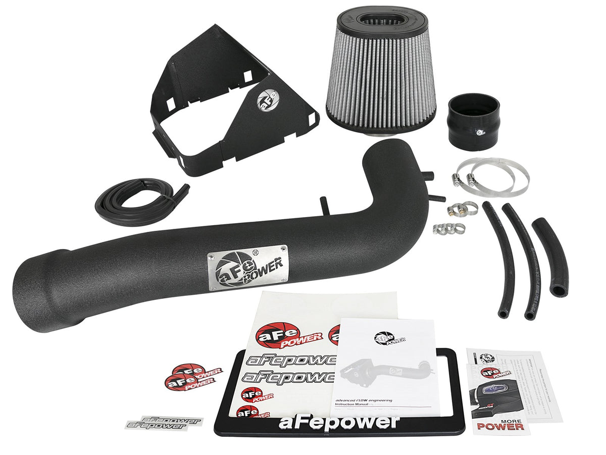 Rapid Induction Cold Air Intake System w/ Pro Dry S Filter Ford Super Duty 17-19 V8-6.2L