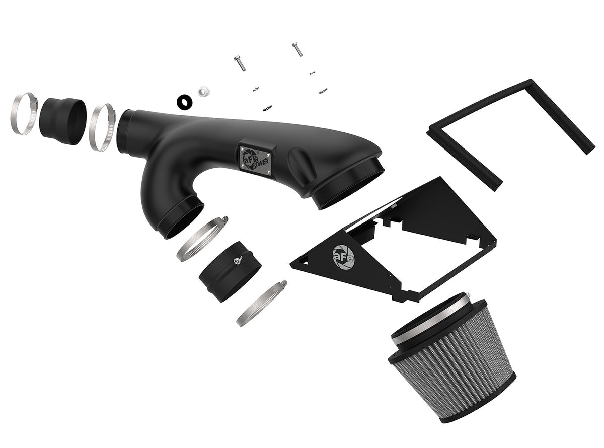 Rapid Induction Cold Air Intake System w/ Pro Dry S Filter Ford F-150/Raptor 17-20 V6-3.5L Twin Turbo/Expedition 18-21 V6-3.5L Twin Turbo