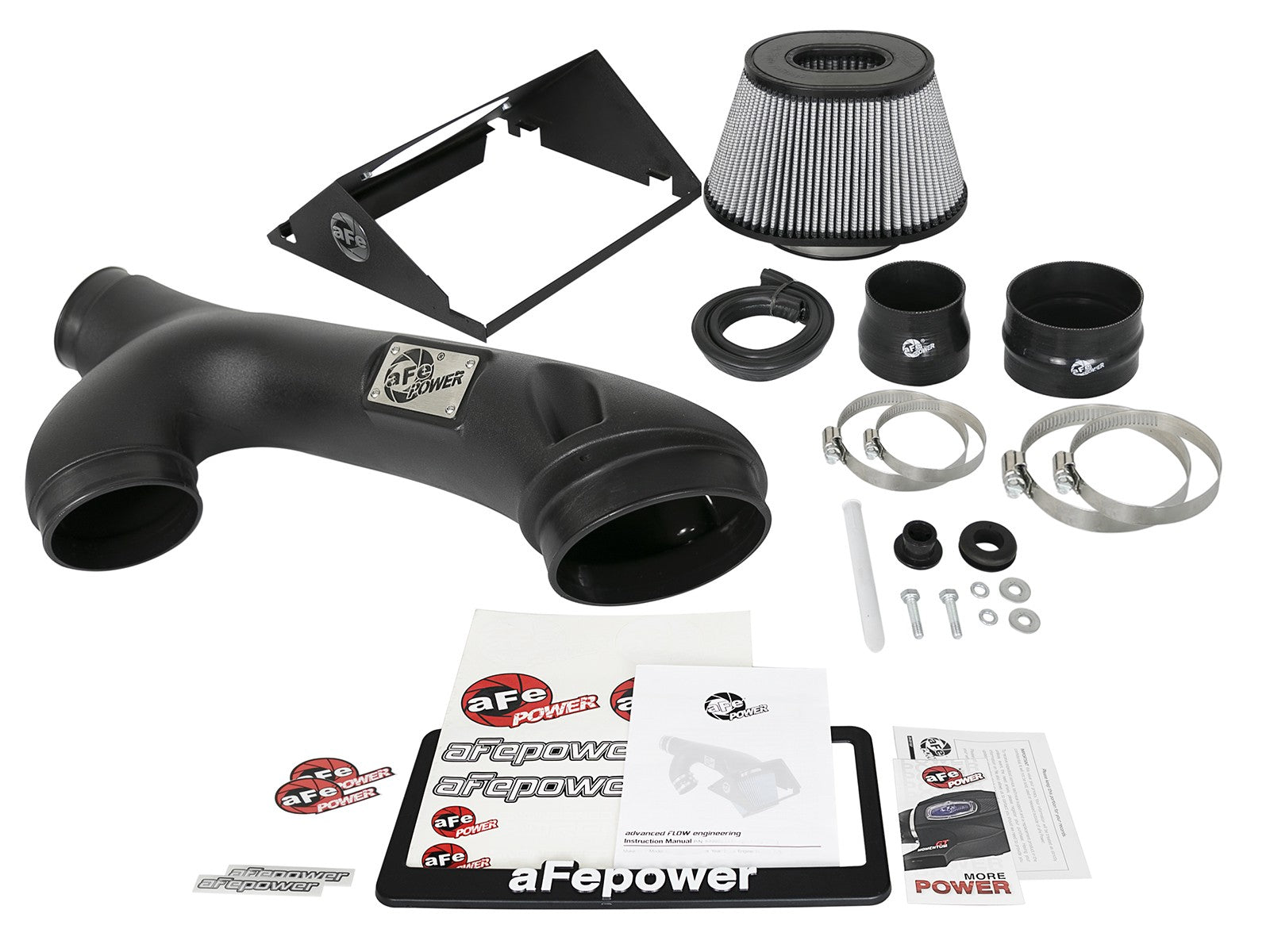 Rapid Induction Cold Air Intake System w/ Pro Dry S Filter Ford F-150/Raptor 17-20 V6-3.5L Twin Turbo/Expedition 18-21 V6-3.5L Twin Turbo