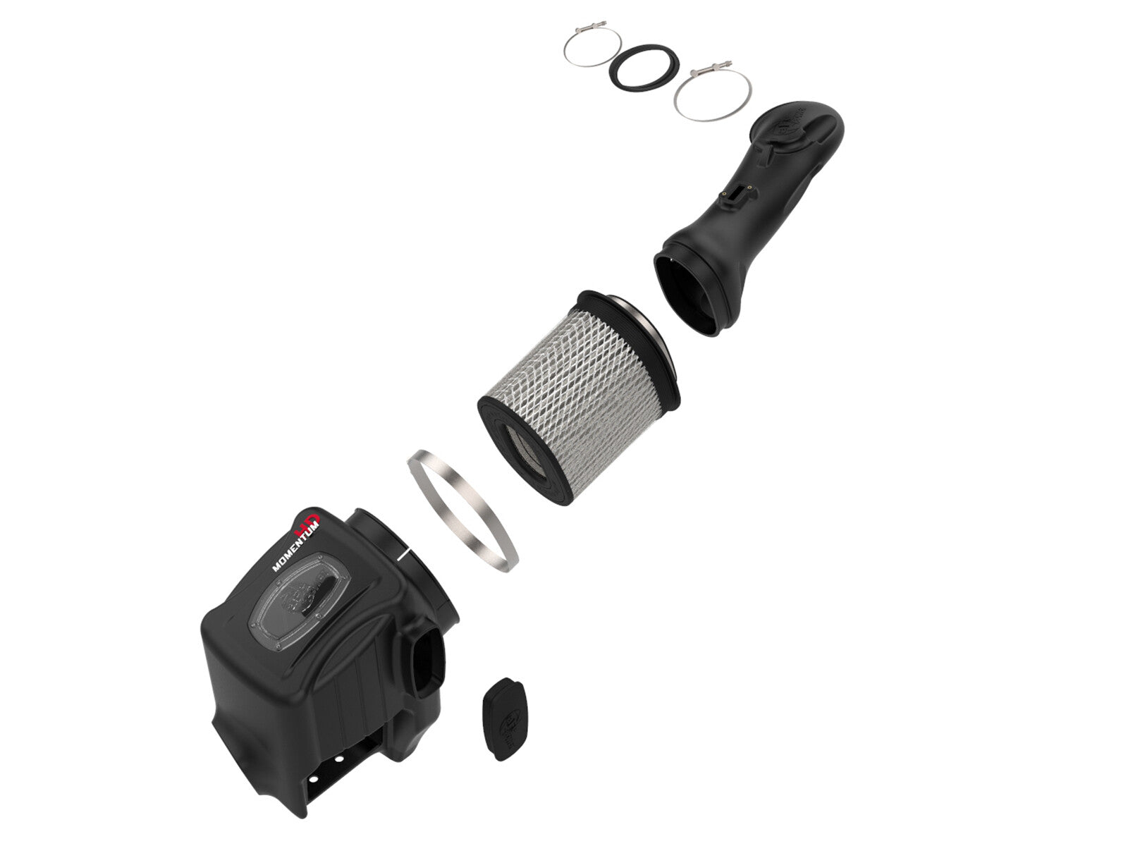 Momentum HD Cold Air Intake System w/ Pro Dry S Filter Ford Diesel Trucks 11-16 V8-6.7L Turbo Diesel