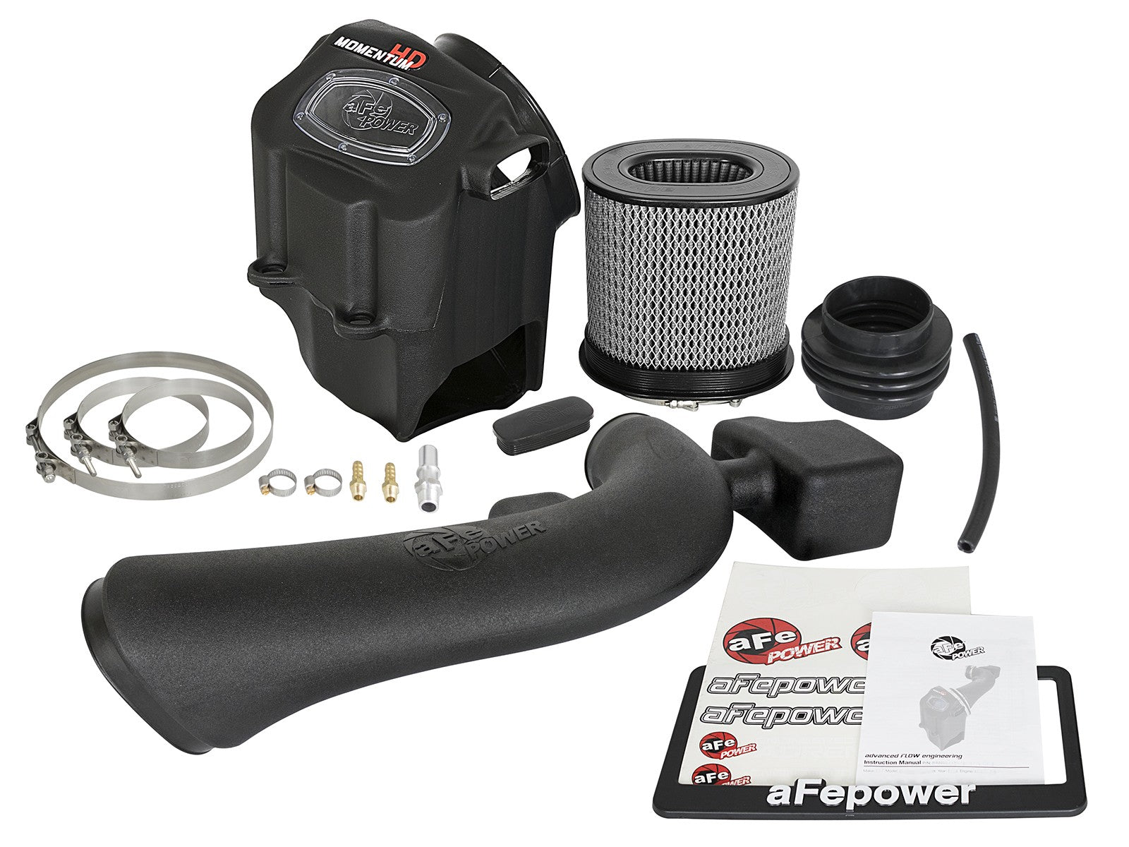 Momentum GT Cold Air Intake System w/ Pro Dry S Filter Ford Super Duty 17-19 V8-6.2L